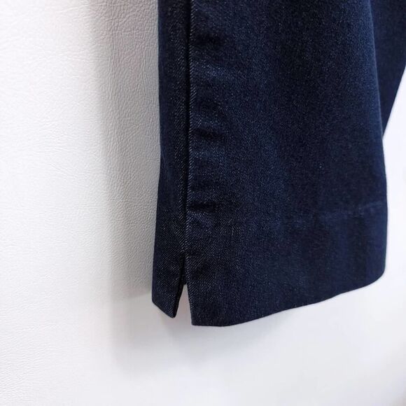 Chico's Dark Blue So Slimming Brigitte Crop Jeans - Picture 7 of 9